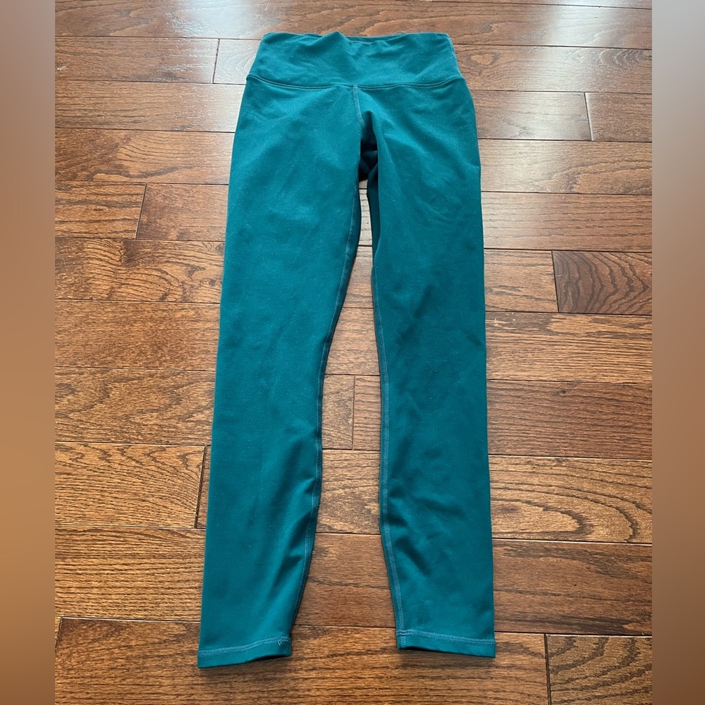 Teal Fabletics Leggings